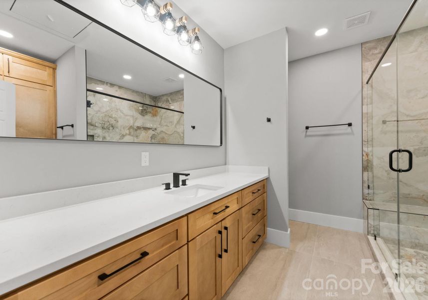 Furnished interior view inside a new home in , Mint Hill (Image 16).