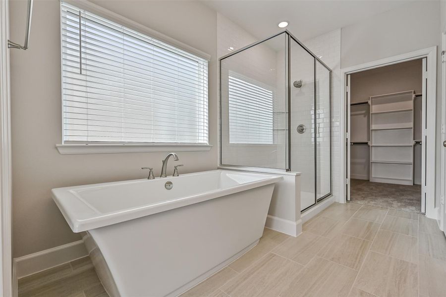 Furnished interior view inside a new home in Pearland Old Townsite, Pearland (Image 14).