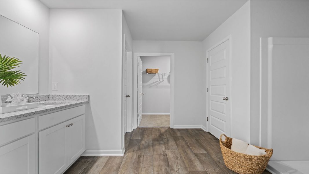 Furnished interior view inside a new home in The Retreat at East Argent, Ridgeland (Image 11).