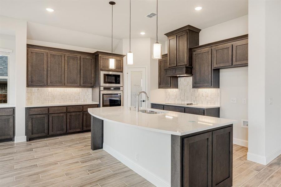 Furnished interior view inside a new home in Villages of Walnut Grove, Midlothian (Image 10).