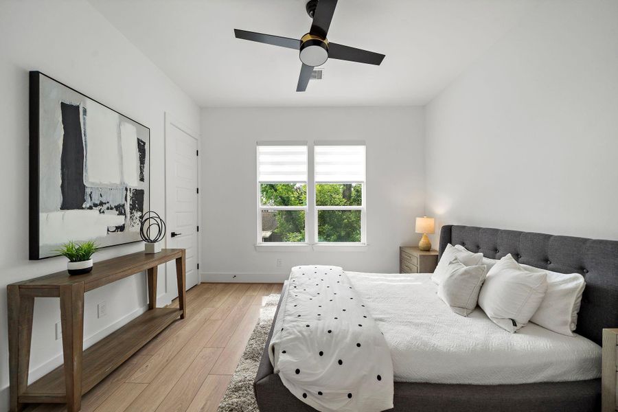 Furnished interior view inside a new home in , Houston (Image 15).
