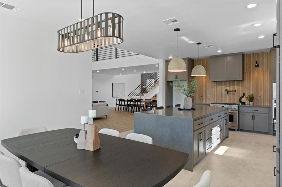 Furnished interior view inside a new home in , Belton (Image 24).