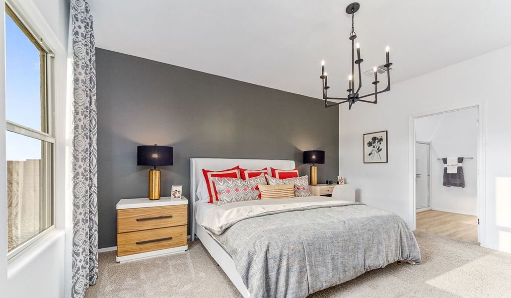 Furnished interior view inside a new home in Hanson Ridge, Vail (Image 18).