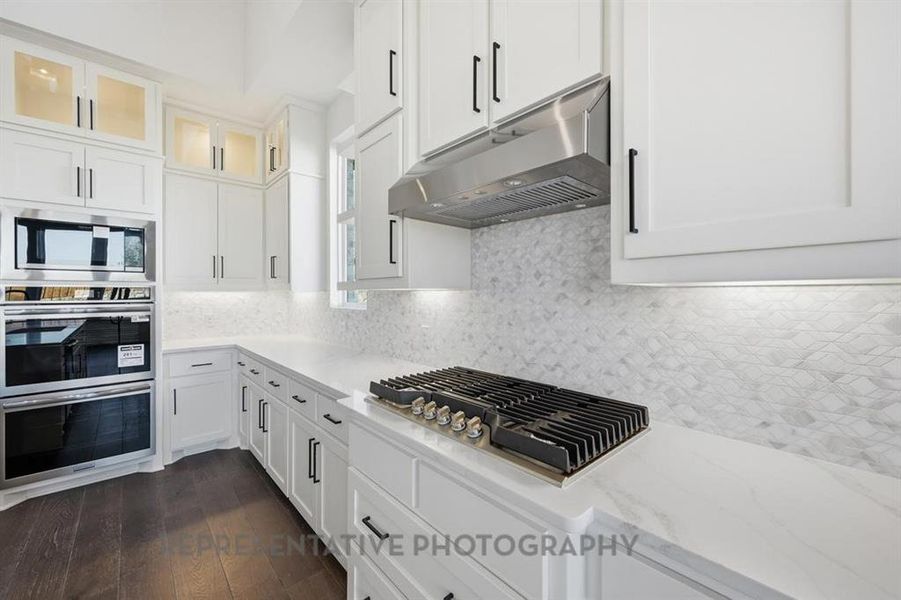 Furnished interior view inside a new home in Mosaic, Prosper (Image 8).