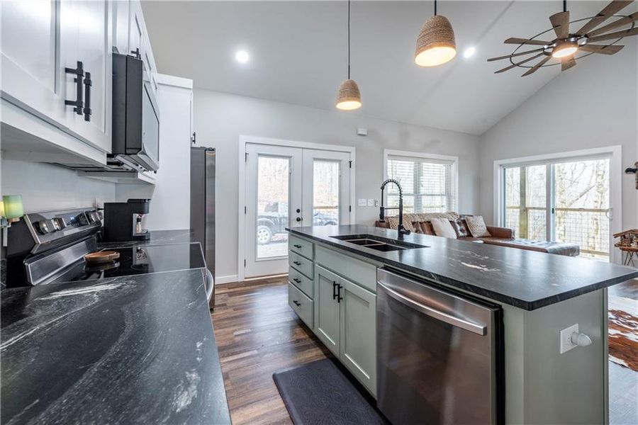 Furnished interior view inside a new home in , Jasper (Image 14). Furnished interior view inside a new home in , Jasper (Image 14).