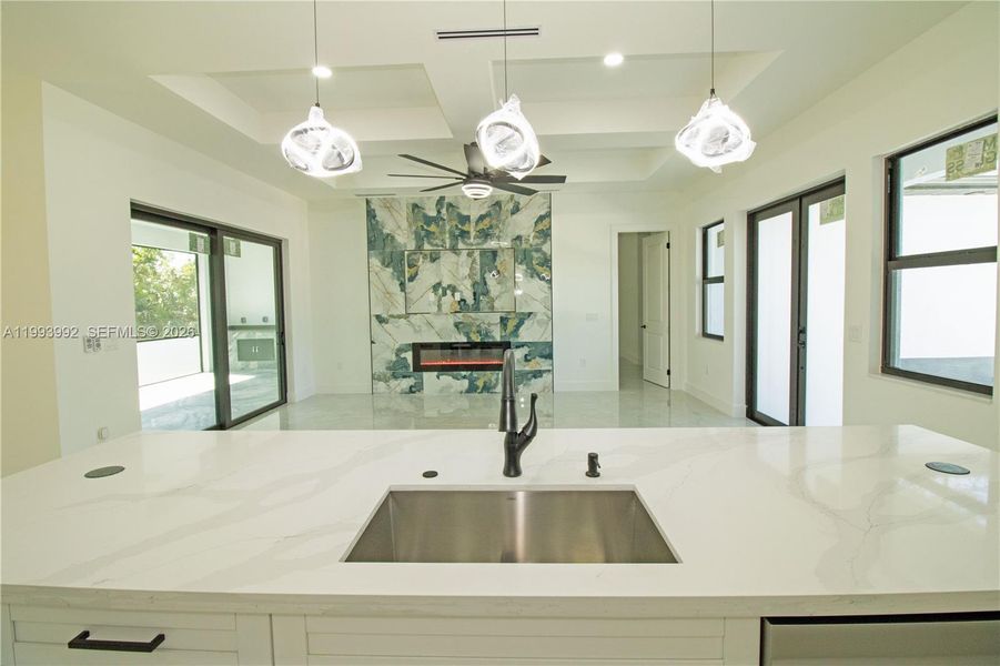 Furnished interior view inside a new home in , Lehigh Acres (Image 12).