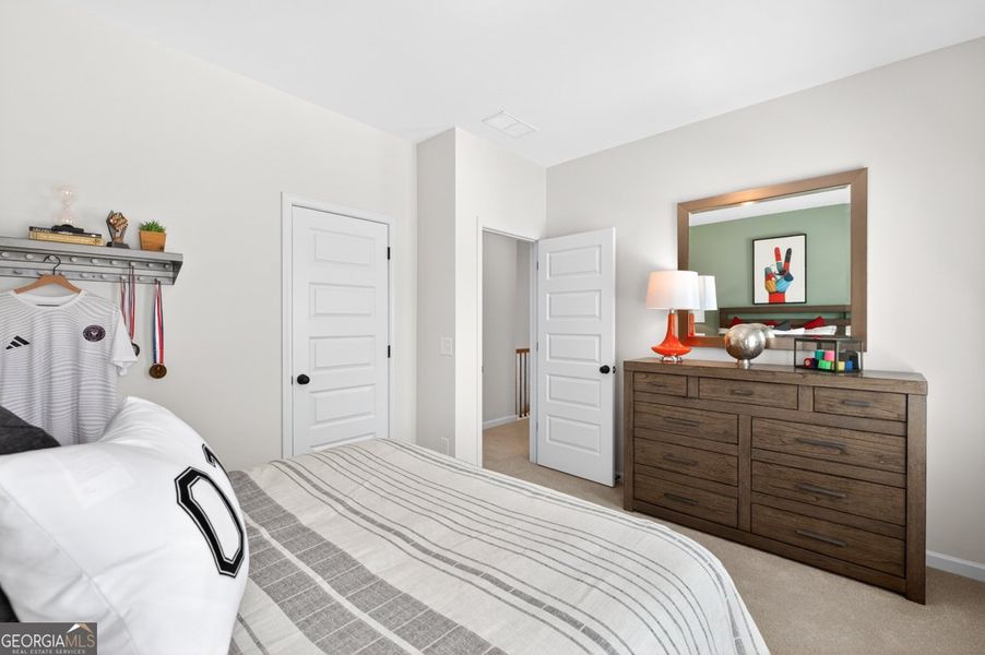 Furnished interior view inside a new home in Cobblestone Crossing Commons, Warner Robins (Image 26).