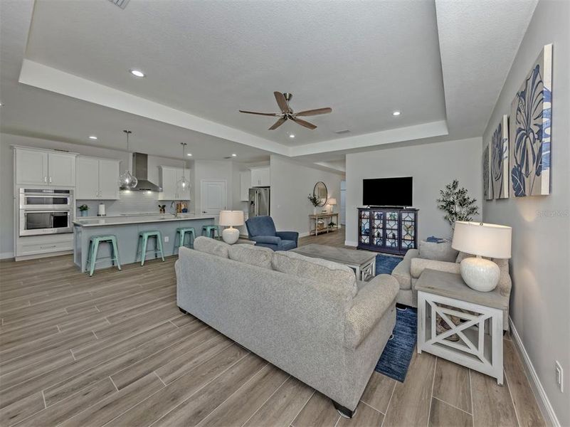 Furnished interior view inside a new home in , Rotonda West (Image 8).