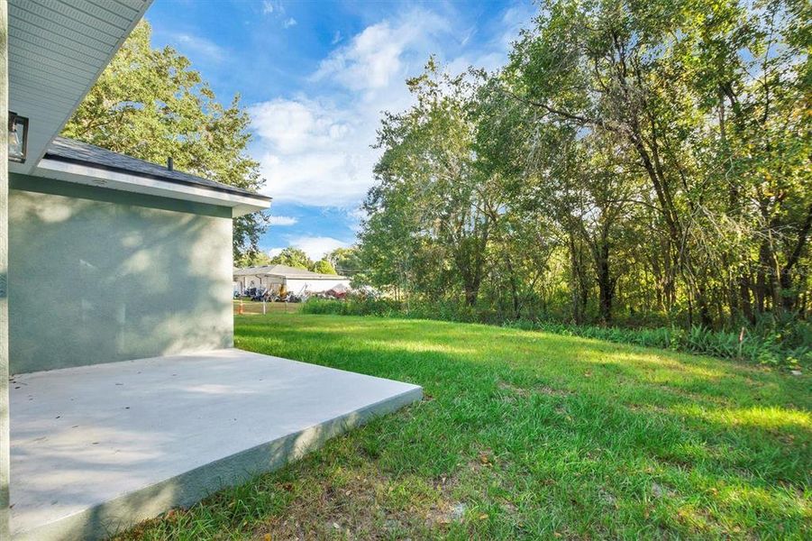 Exterior details and patio area of a home in , Lakeland (Image 21).