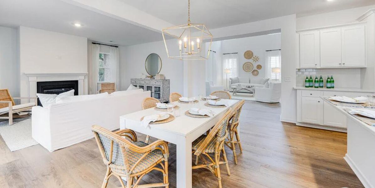 Furnished interior view inside a new home in Limehouse Farms, Summerville (Image 16).