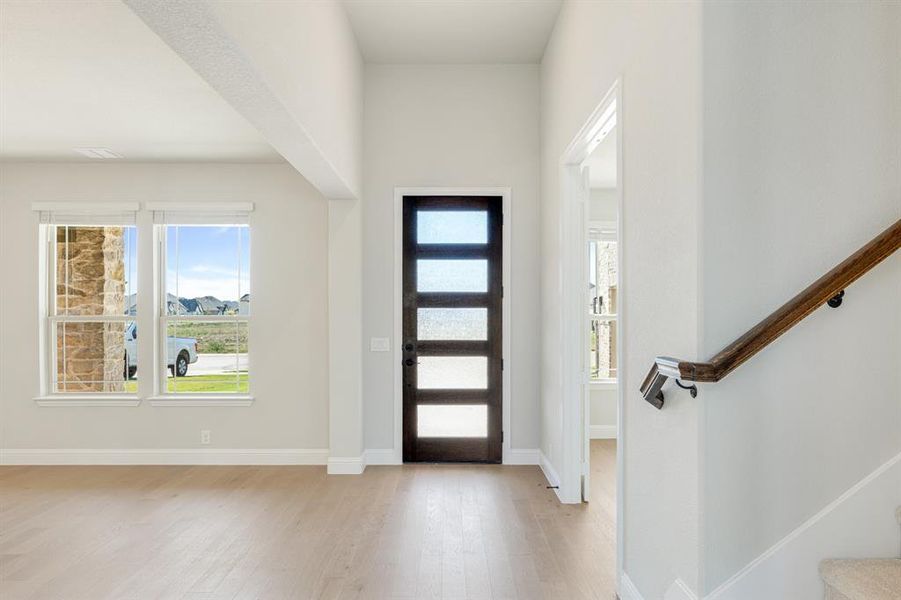 Spacious, unfurnished interior of a new home in Timberbrook 3B-4A, Justin (Image 12). Spacious, unfurnished interior of a new home in Timberbrook 3B-4A, Justin (Image 12).