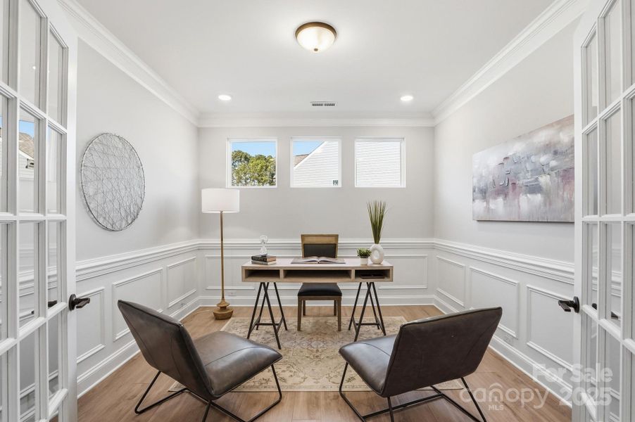 Furnished interior view inside a new home in Carrington, Stanley (Image 10).
