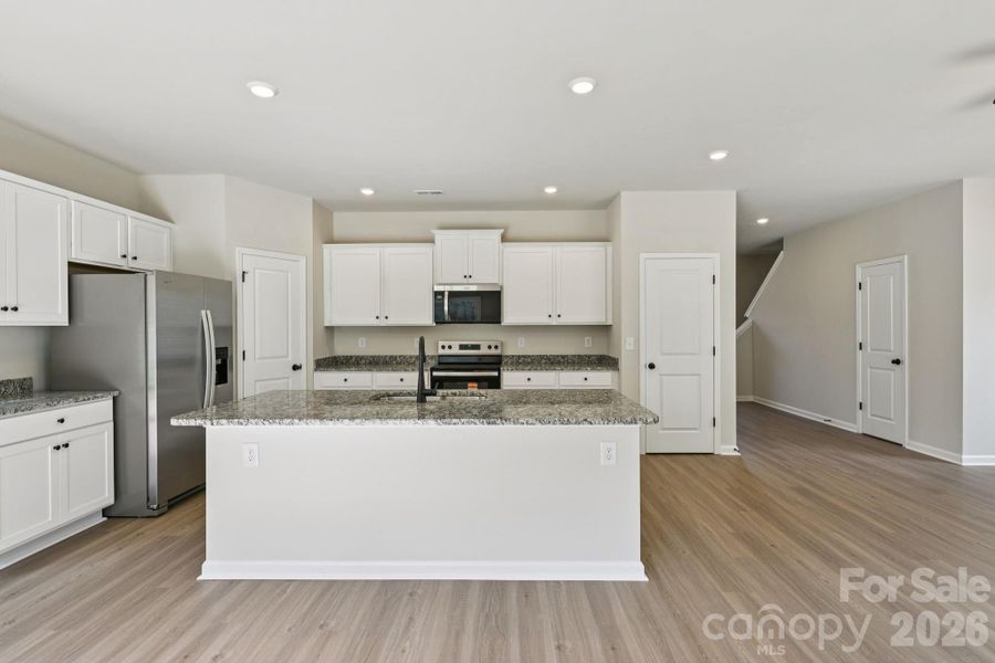 Furnished interior view inside a new home in Willow Estates, Shelby (Image 7).