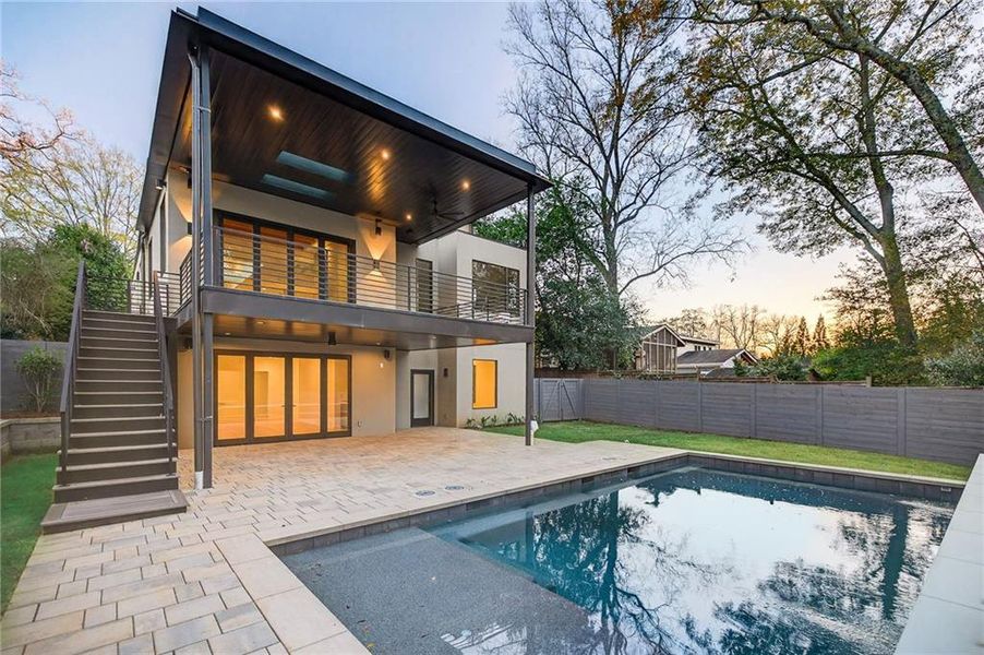 Exterior details and patio area of a home in , Decatur (Image 3).