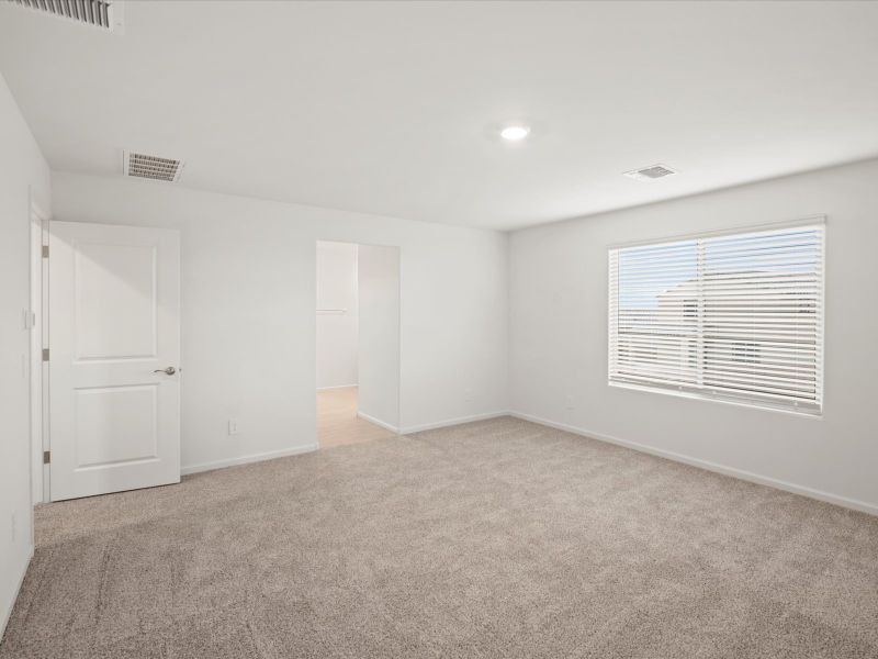 Spacious, unfurnished interior of a new home in Sunset Crest - Premier Series, Tucson (Image 8). Spacious, unfurnished interior of a new home in Sunset Crest - Premier Series, Tucson (Image 8).