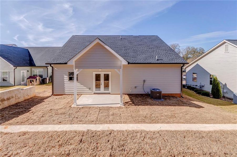 Exterior details and patio area of a home in , Rome (Image 34). Exterior details and patio area of a home in , Rome (Image 34).
