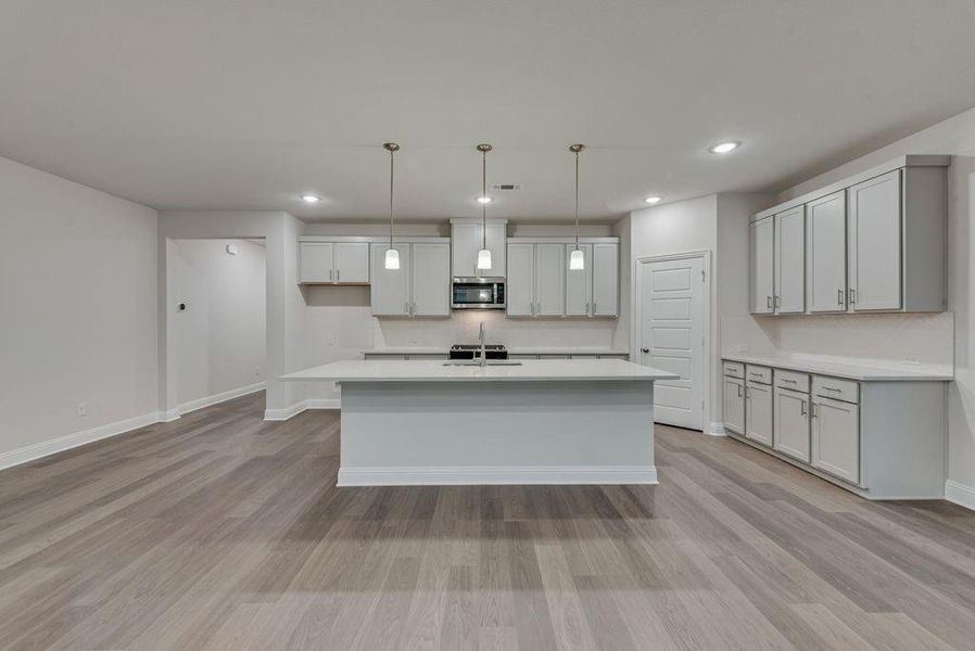 Furnished interior view inside a new home in Creekside of Crowley, Crowley (Image 10).