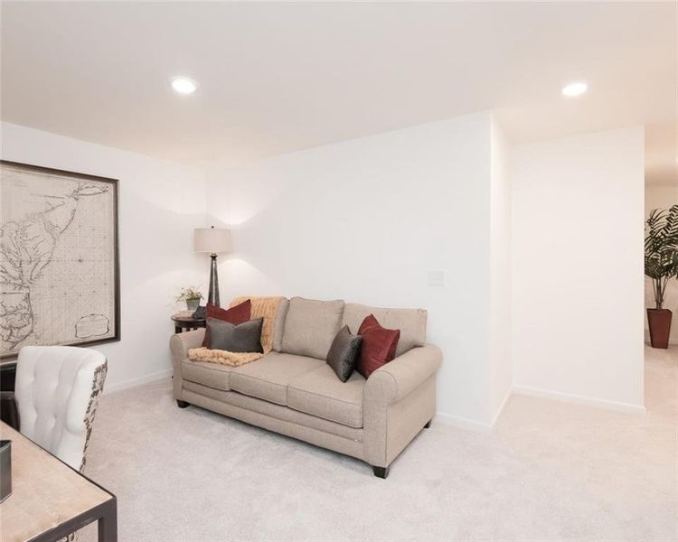 Furnished interior view inside a new home in , Conyers (Image 16).