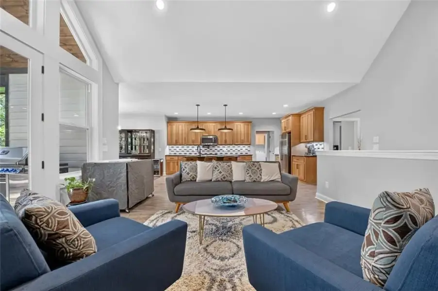 Furnished interior view inside a new home in , Ellijay (Image 5).