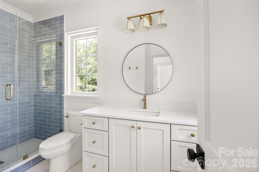 Furnished interior view inside a new home in , Charlotte (Image 10).