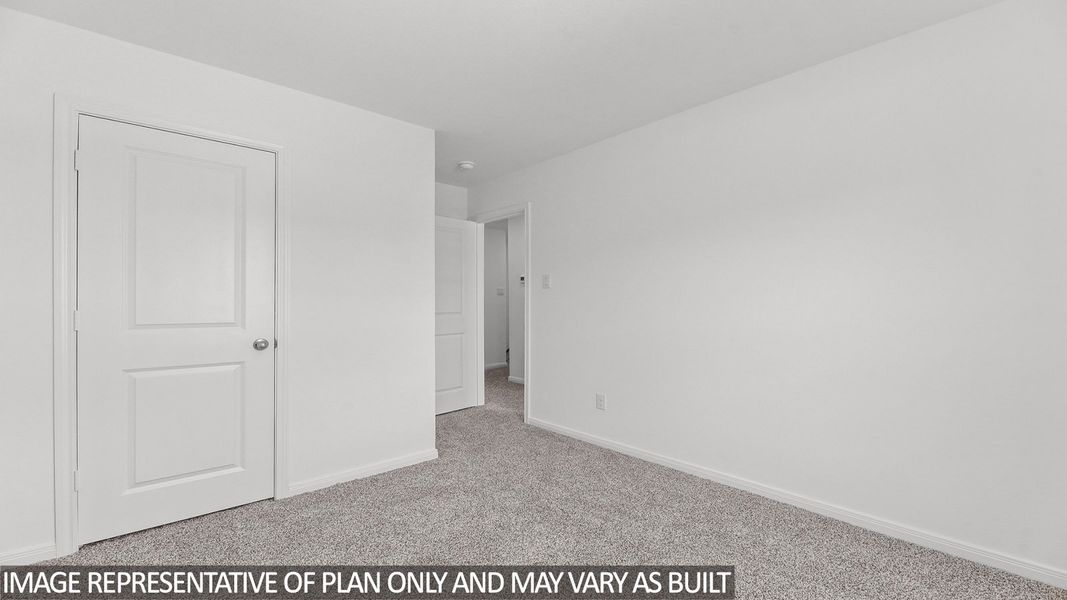 Spacious, unfurnished interior of a new home in Castles Edge, Willis (Image 16).