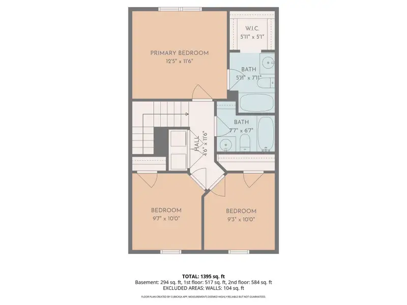 2D floor plan layout of this home in , Charlotte, NC (Image 4). 2D floor plan layout of this home in , Charlotte, NC (Image 4).