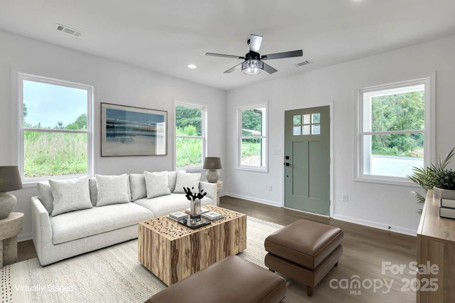 Furnished interior view inside a new home in , Shelby (Image 13).