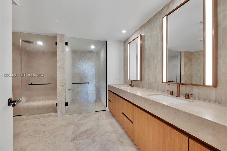 Furnished interior view inside a new home in , Bay Harbor Islands (Image 10).
