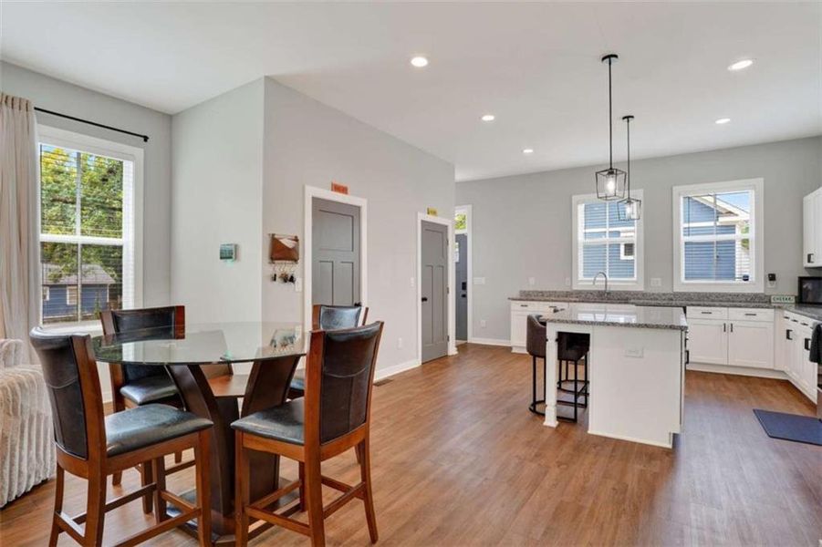 Furnished interior view inside a new home in , Atlanta (Image 27).