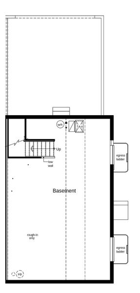 2D floor plan layout of this home in Windler Villas, Aurora, CO (Image 6).