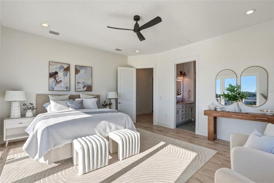 Furnished interior view inside a new home in , Madeira Beach (Image 36).