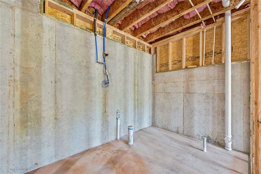 In-progress construction of a new home in , Monroe, GA (Image 73).