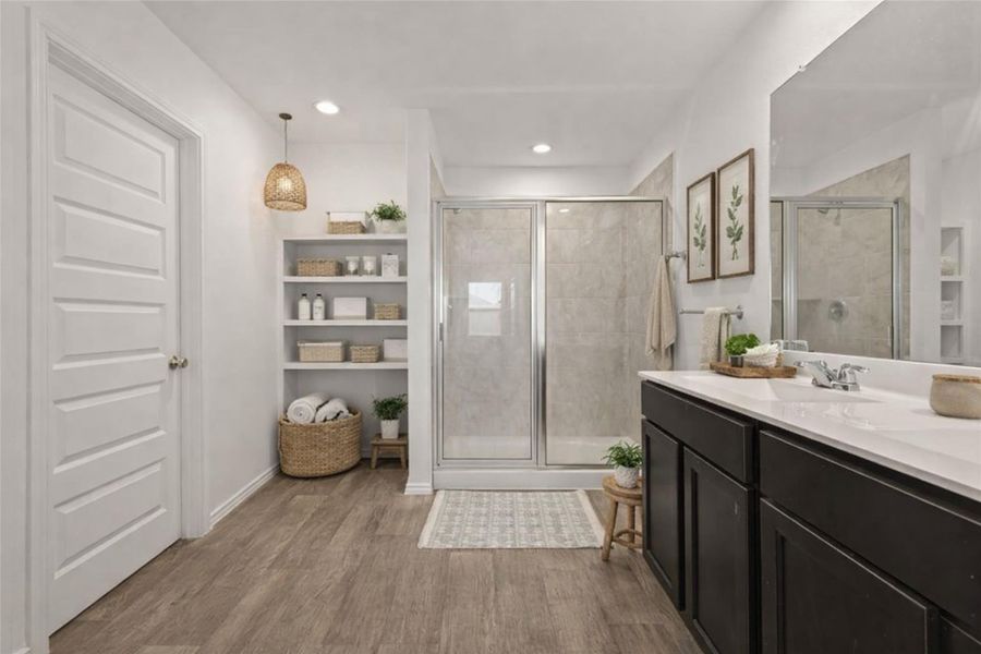 This image is virtually enhanced to help visualize the space.