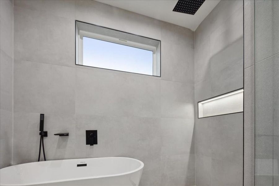 Close-up of interior finishes inside a home in , Dallas (Image 8).