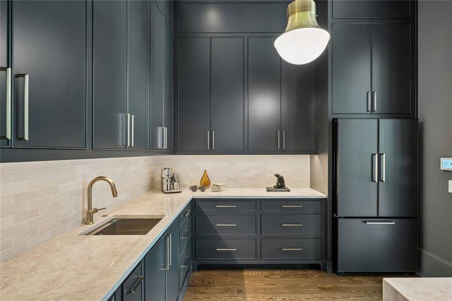 Furnished interior view inside a new home in , Atlanta (Image 15).