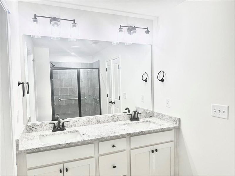 Furnished interior view inside a new home in Silver Leaf, Dawsonville (Image 7).