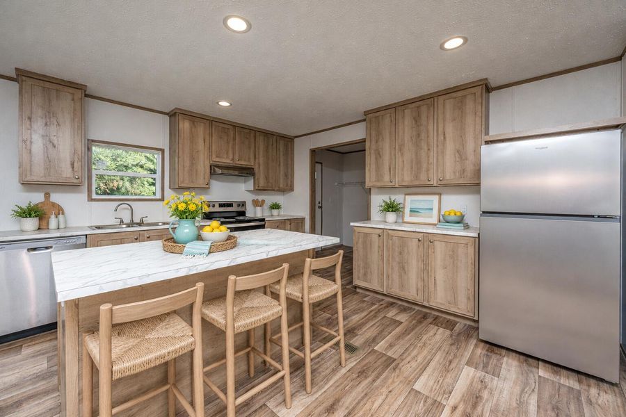 Furnished interior view inside a new home in , St. Stephen (Image 45).