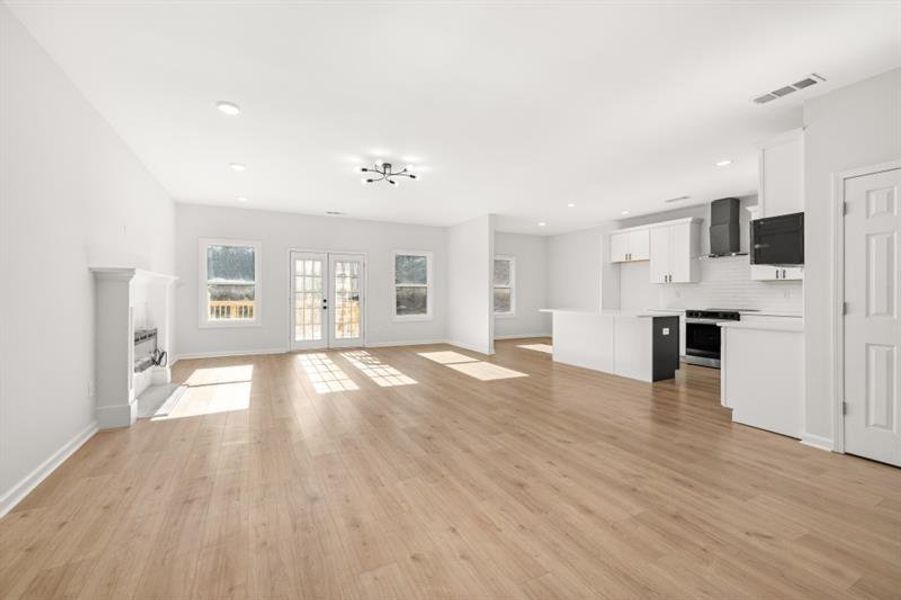 Spacious, unfurnished interior of a new home in , Snellville (Image 35).
