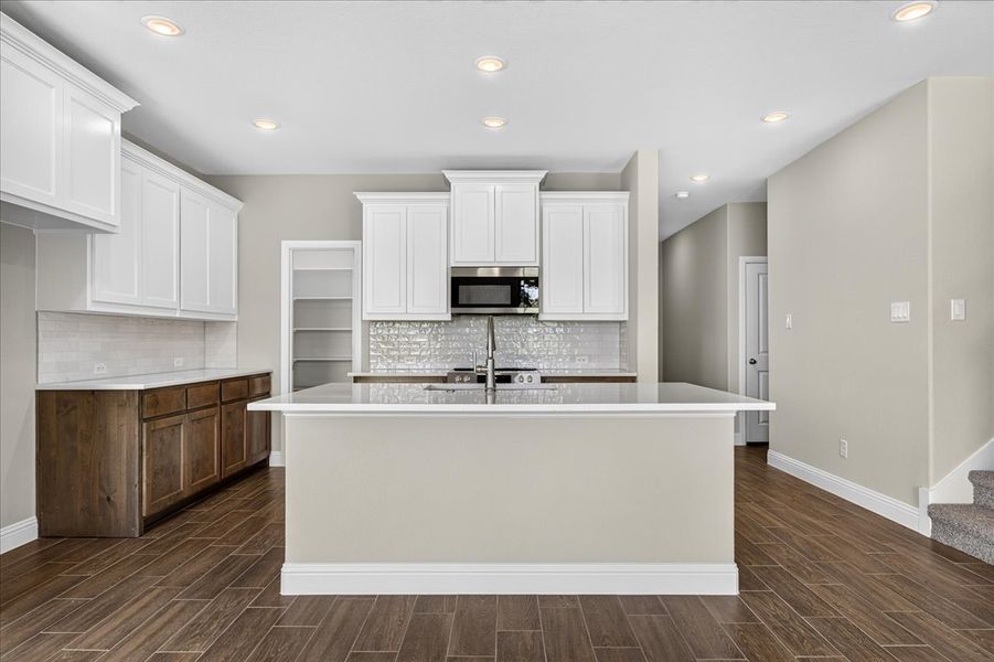 Furnished interior view inside a new home in The Ranches at Valley View, Springtown (Image 7).