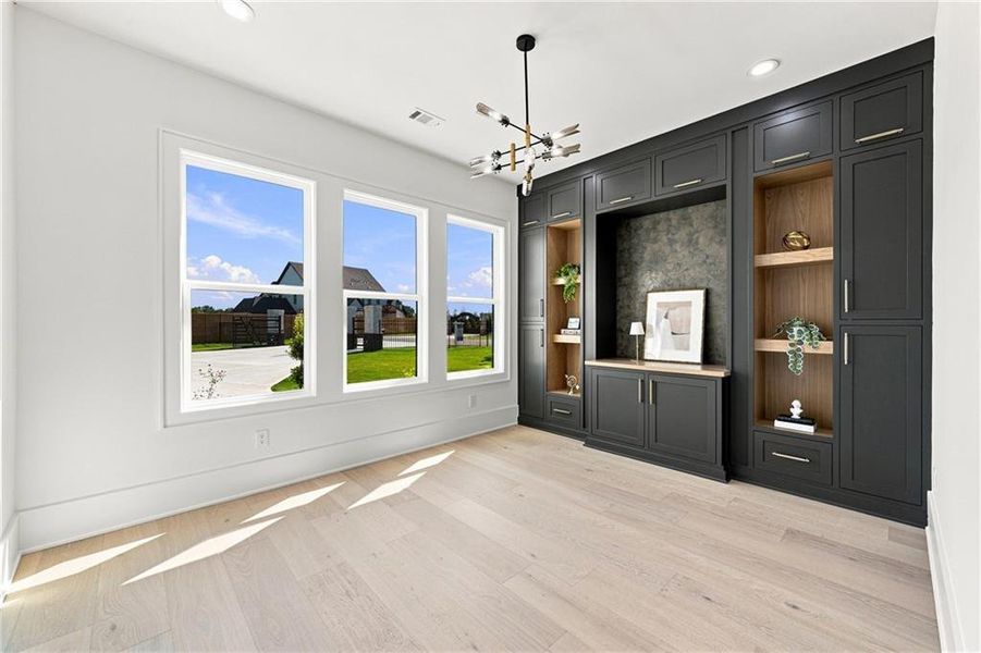 Spacious, unfurnished interior of a new home in , Buford (Image 58).