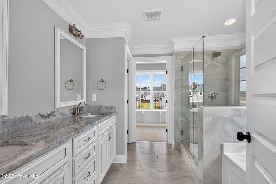 Furnished interior view inside a new home in Highland Lakes, Evans (Image 18).