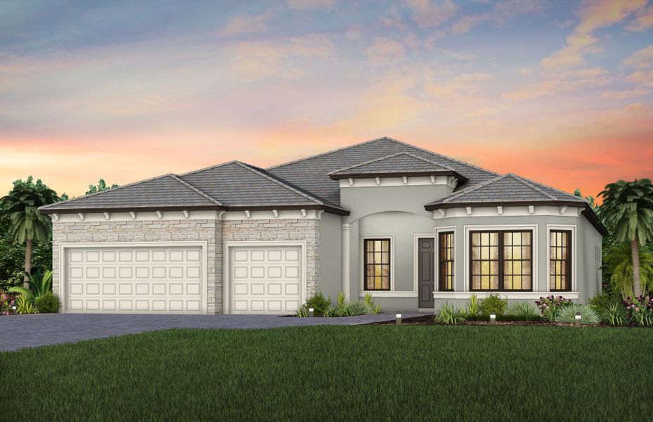 Exterior FM3 with stone detail