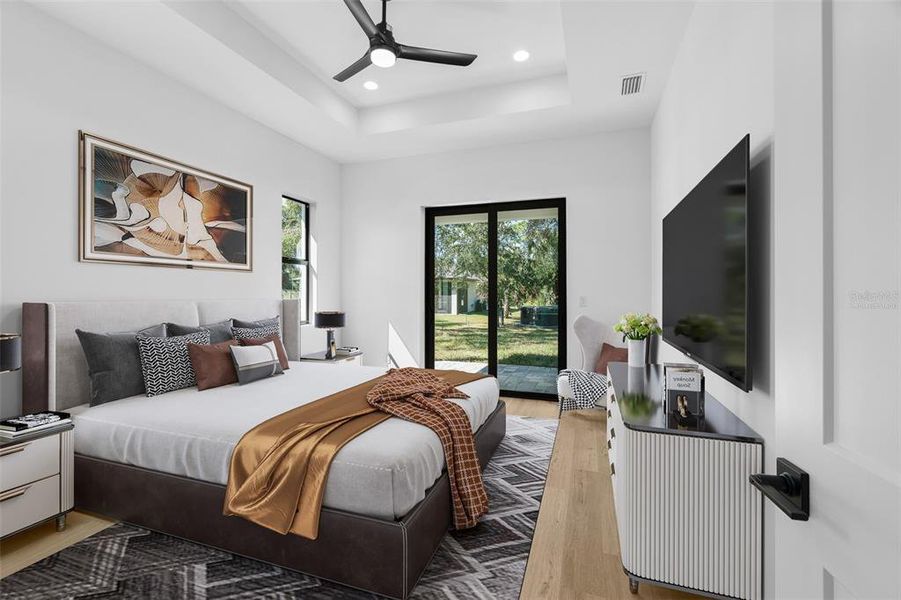 Furnished interior view inside a new home in , North Port (Image 17). Furnished interior view inside a new home in , North Port (Image 17).