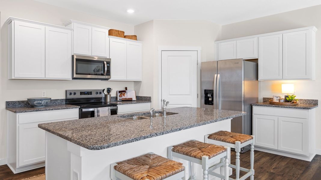 Furnished interior view inside a new home in The Cove at Thrasher Landing, Hixson (Image 16).