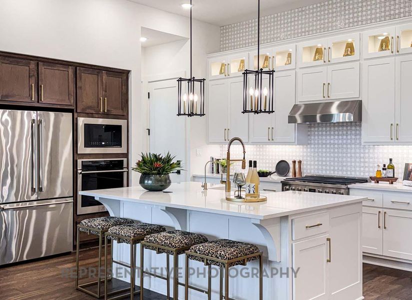 Furnished interior view inside a new home in Broken Oak, Georgetown (Image 29). Furnished interior view inside a new home in Broken Oak, Georgetown (Image 29).
