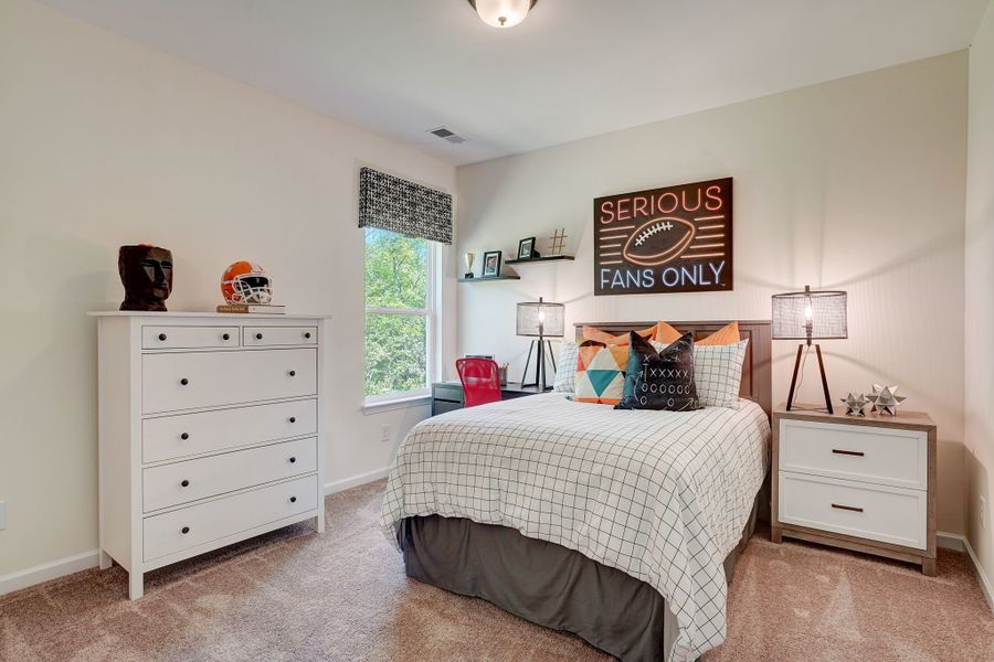 Furnished interior view inside a new home in The Oaks, Clarksville (Image 23).