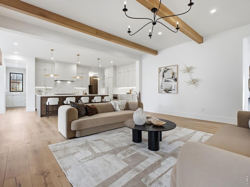 Furnished interior view inside a new home in , Louisville (Image 17).