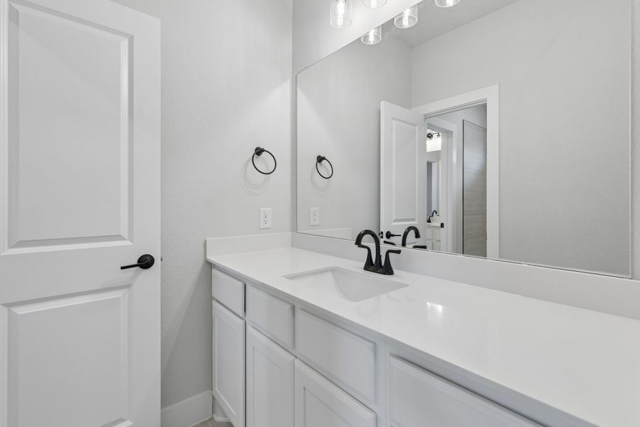 Furnished interior view inside a new home in Painted Tree Woodland West, McKinney (Image 11). Furnished interior view inside a new home in Painted Tree Woodland West, McKinney (Image 11).