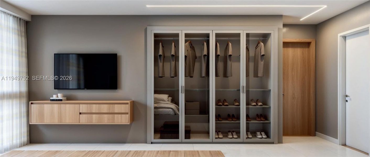 Master bedroom designer project - virtually staged Master bedroom designer project - virtually staged