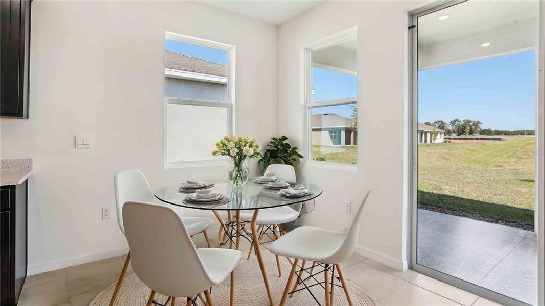 Furnished interior view inside a new home in Twisted Oaks, Wildwood (Image 4). Furnished interior view inside a new home in Twisted Oaks, Wildwood (Image 4).